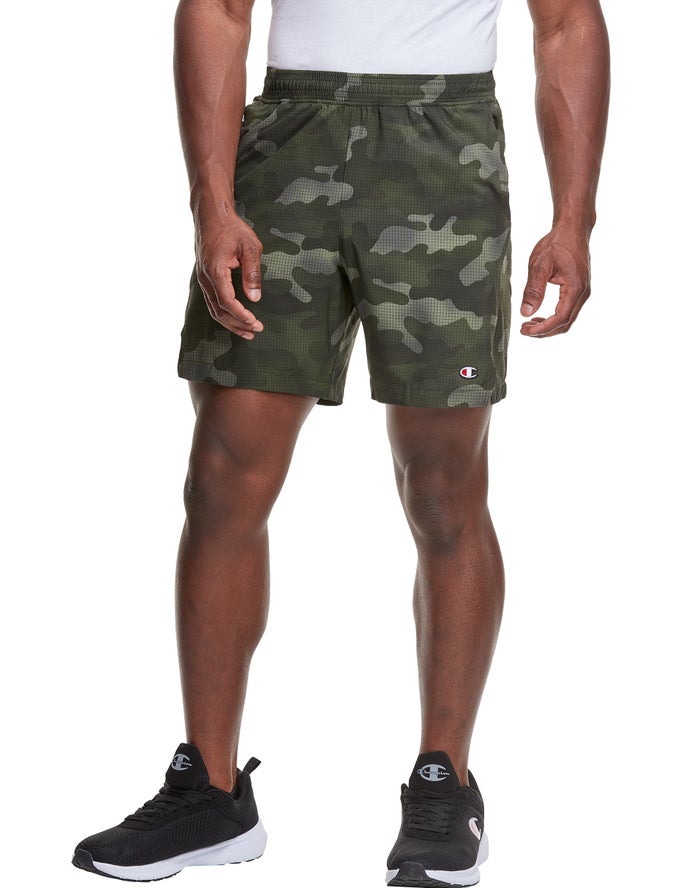 Champion Herre Shorts Camo - Sport Print No Liner - Danmark EIA-821579